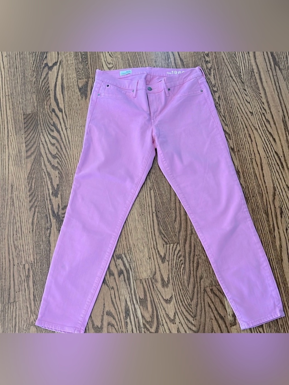 GAP Bubblegum Pink Skinny Jeans